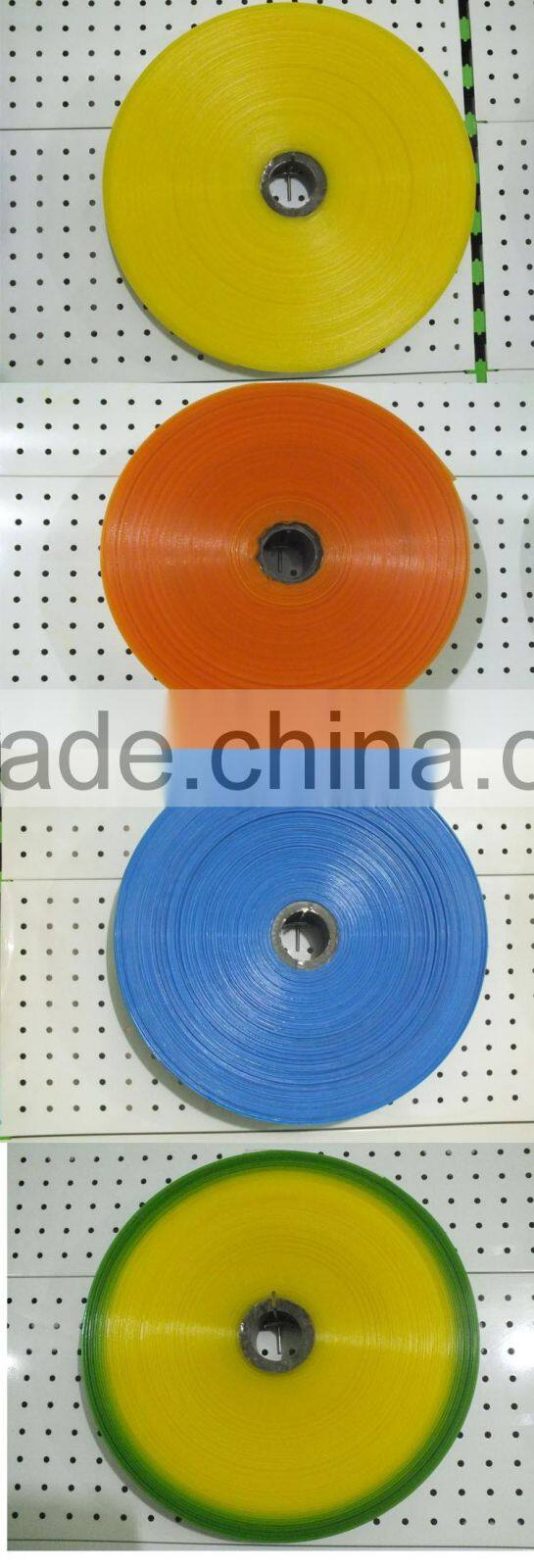 Thin wall flexible white color PE lay flat hose /PE layflat hose