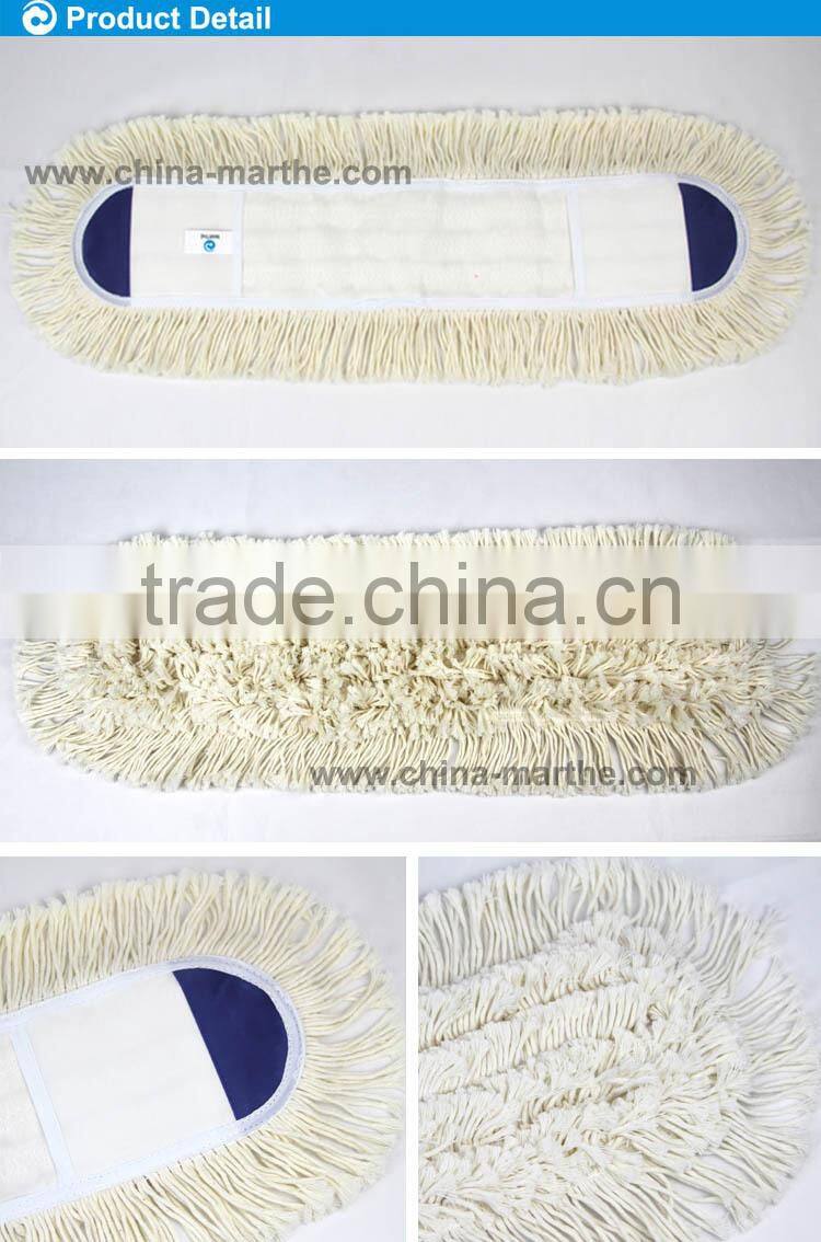 FM7005/ 24"x4.6" Cotton Flat mop head/ flat mop refill/ dust mop head