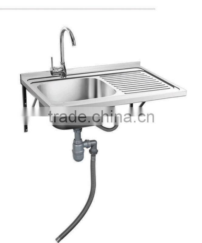 POATS PS-1114 Stainless Steel Sink Overall Size: 585X500X185mm