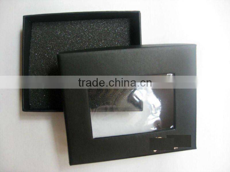 Customized promotional tyvek paper wallet