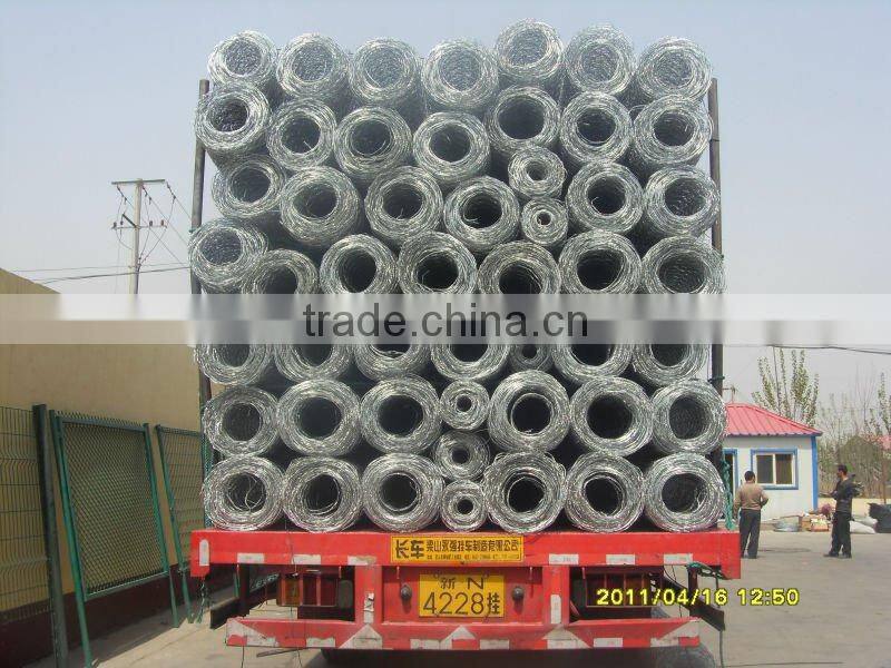 Hexagonal wire mesh rolls/Gabion mesh rolls/Gabion rolls