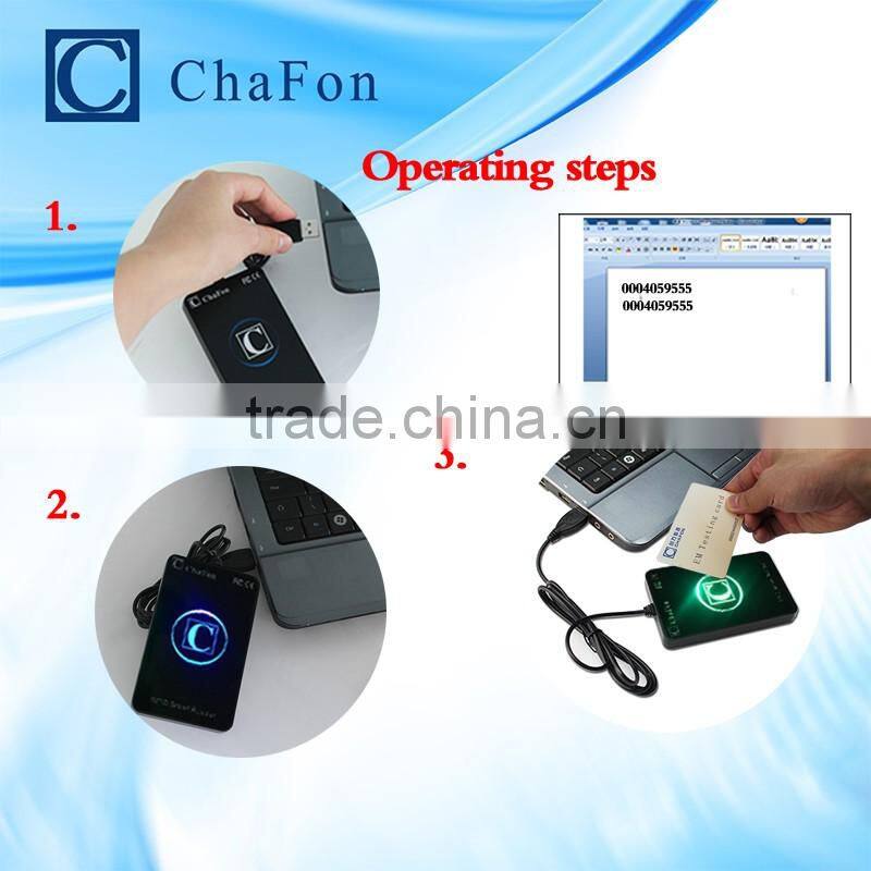 125khz rfid reader keyboard emulation with different output format for option