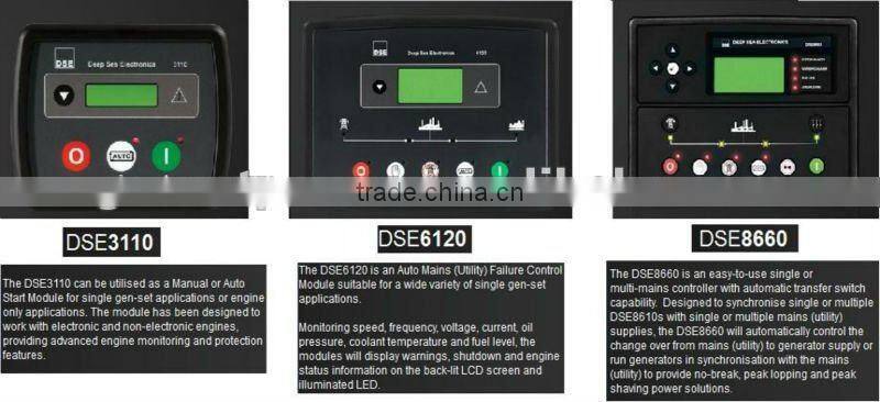 Qingdao 50kva Three Phase Electric Start Diesel Generators with Perkins Engine