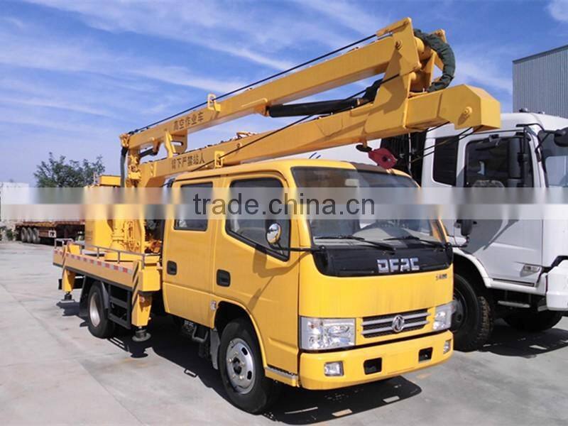 Supply 16m aerial platform 4*2 high-altitude operating truck price