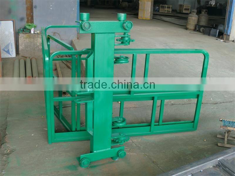 Chinese Hydraulic Guide Rail Chain Lift CE approved