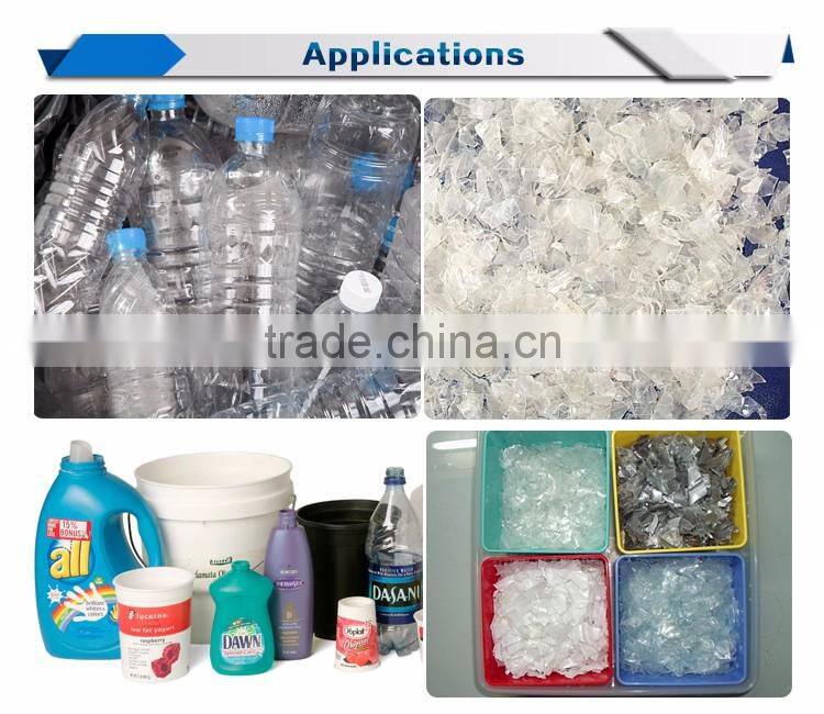 CE ISO Certification PET Plastic Crushing Machine Waste Plastic Crusher