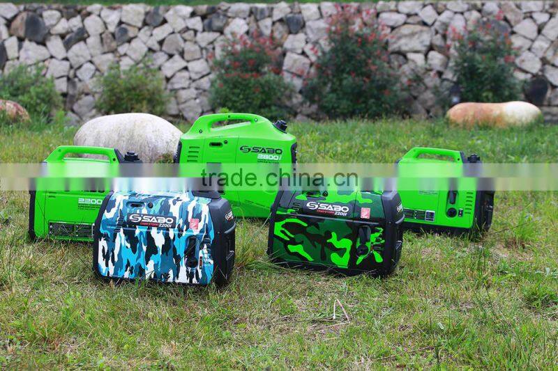 Portable 3.2KVA Silent Inverter Gasoline Generator 3200ie, 2years warranty,GS/GOST/CE/ETL,pure sinewave