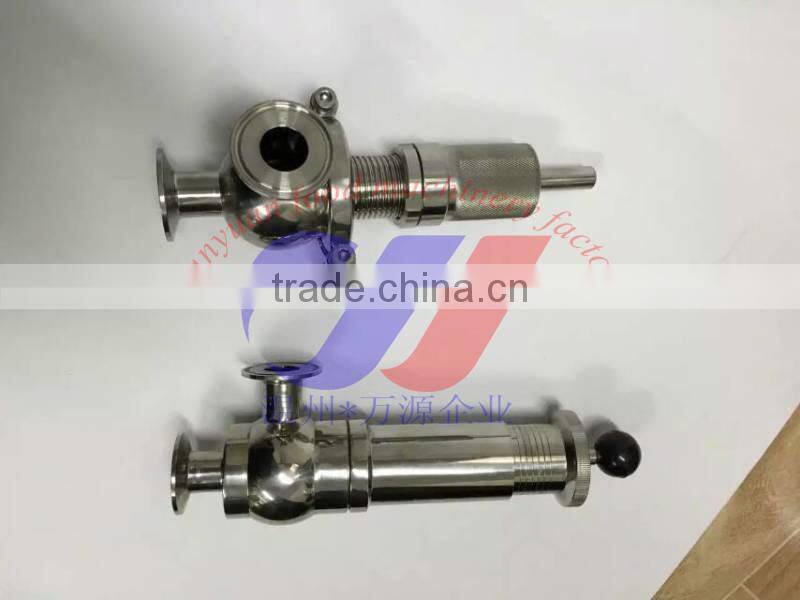 stainless steel sampling valve for beer fermenter