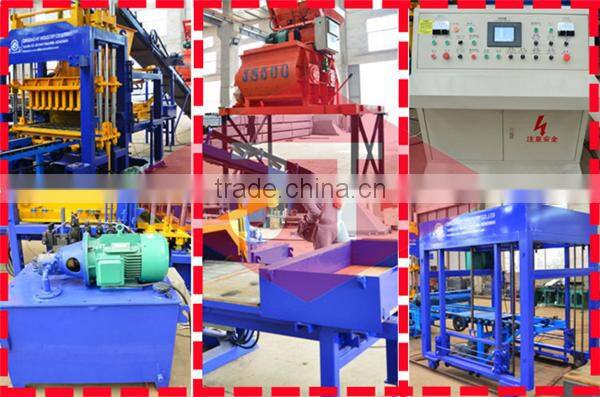 India low price building brick hollow interlocking paver moulds automatic cement block making machine uk