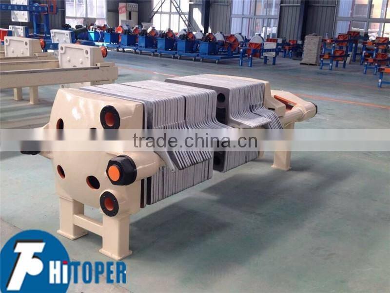 Toper the top three filter press equipment machinery company of China ,cast iron press filter for sale