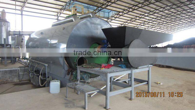 Used Plastic Refining Equipment Getting Furnace Oil