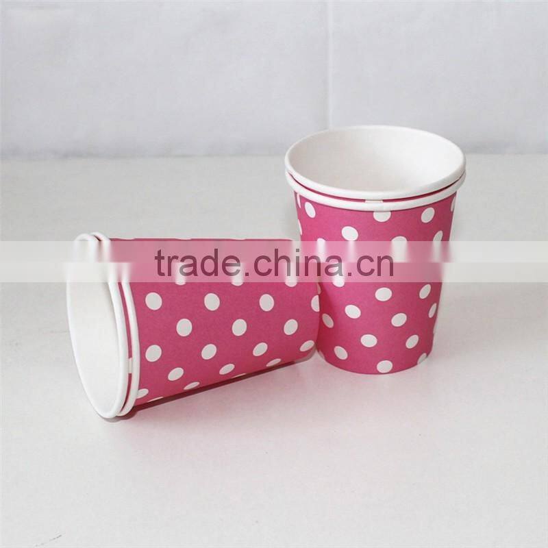8oz disposable paper fruit juice cup