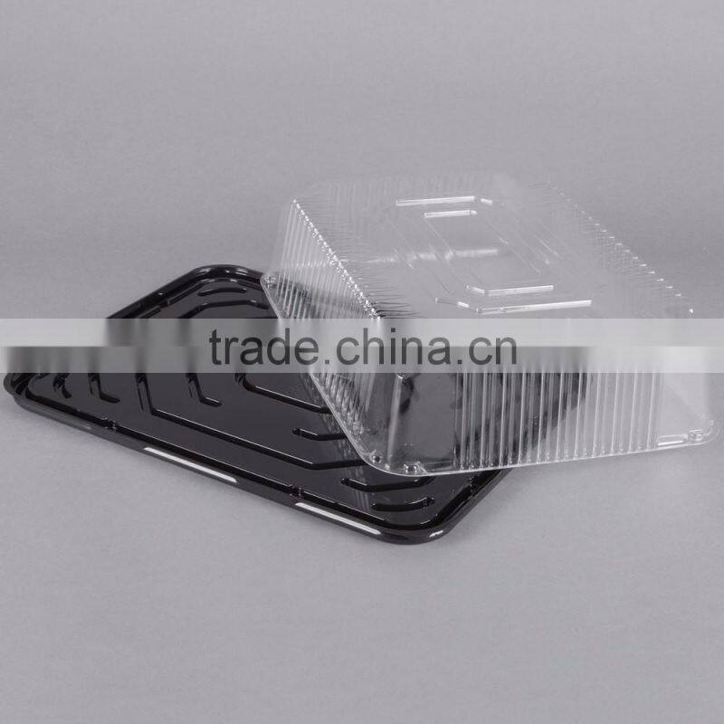 rectangular disposable cheesecake plastic containers