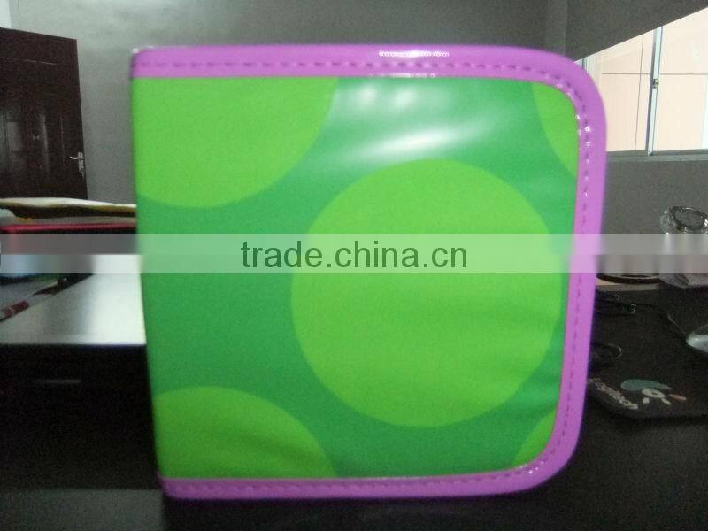 lovely pvc CD/DVD bag/2016 new style CD/DVD bag