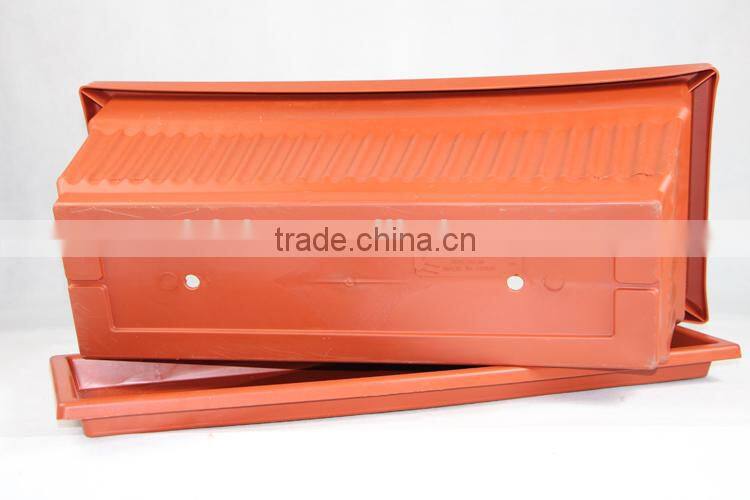 AU950 Rectangular plastic planter box garden pot