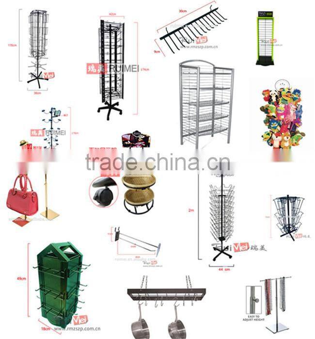 Customized 4-Tier Counter top Metal Wire Stand Rack Eyelash Display