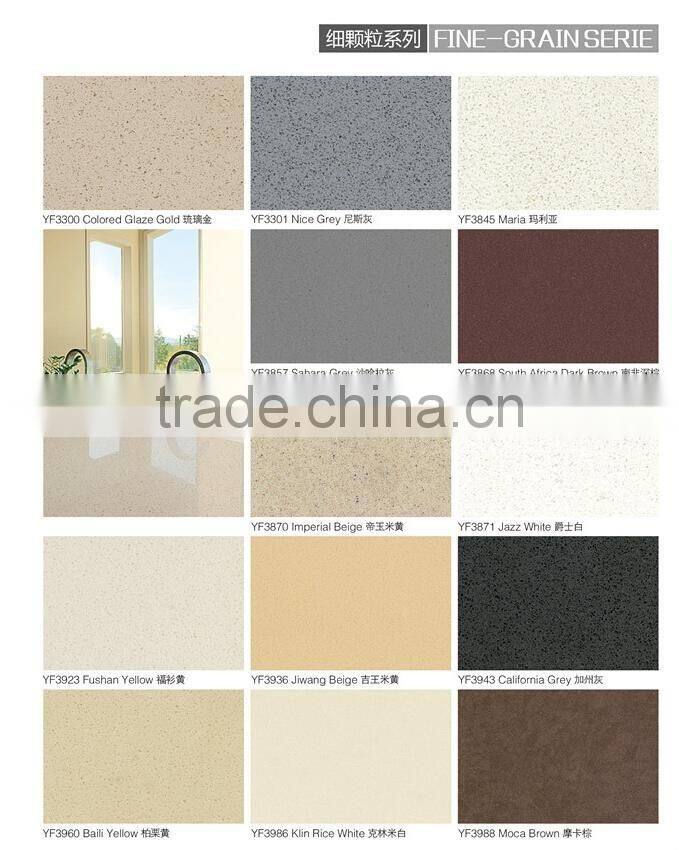 Cheap artificial quartz stone for kitchen countertop