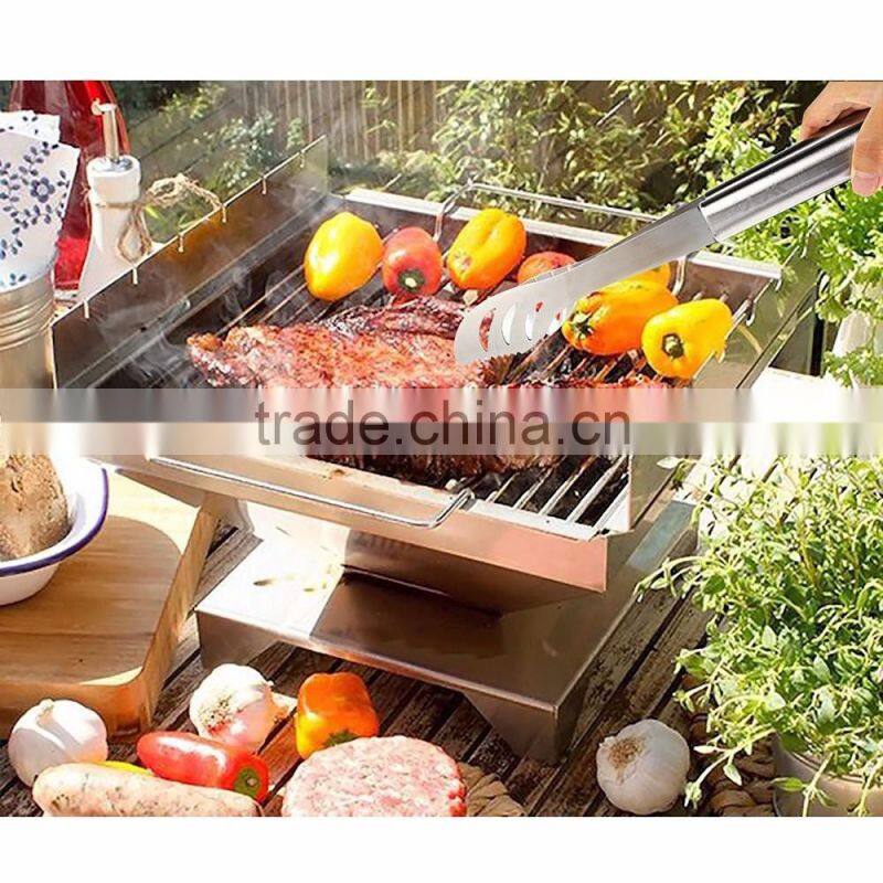 24pcs Premium Stainless Steel BBQ Set with Aluminum Storage Case - Perfect Heavy Duty Professional Outdoor Barbecue Grill Tool A