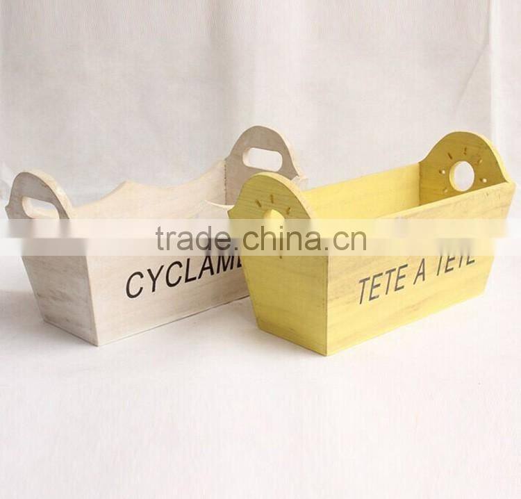 small wooden kitchen storage basket