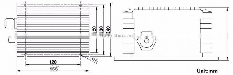 300w 72v to 12v,25A isolated dc-dc converter
