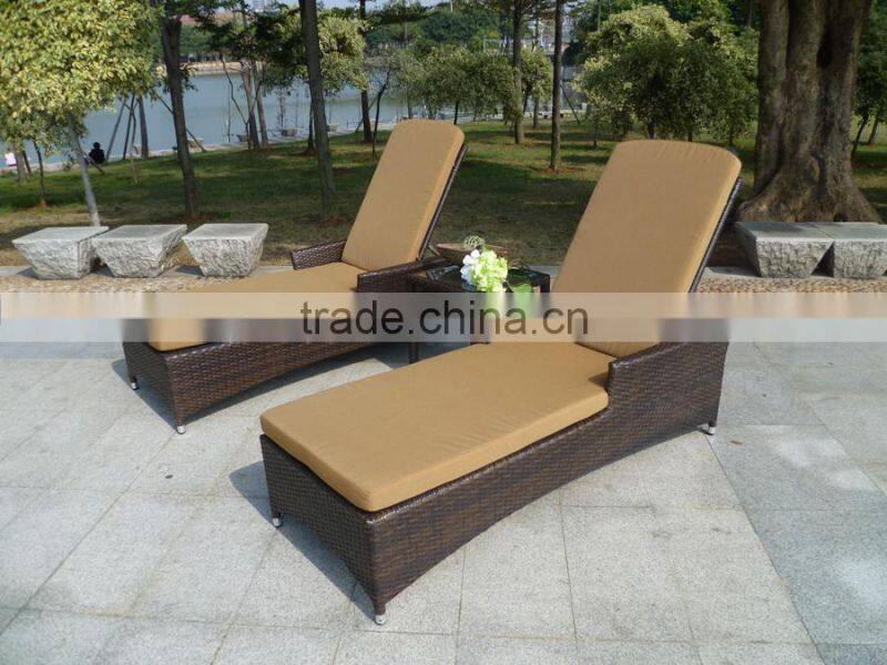 2017 Sigma leisure ways all weather outdoor rattan antique chaise lounge