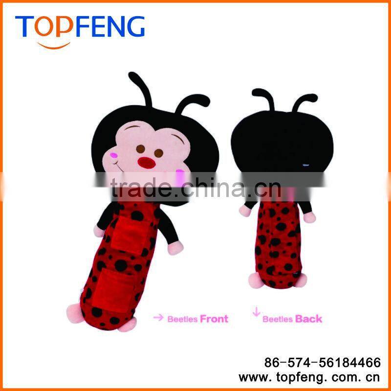 Seat Pets Red/Black Ladybug Car Seat Toy