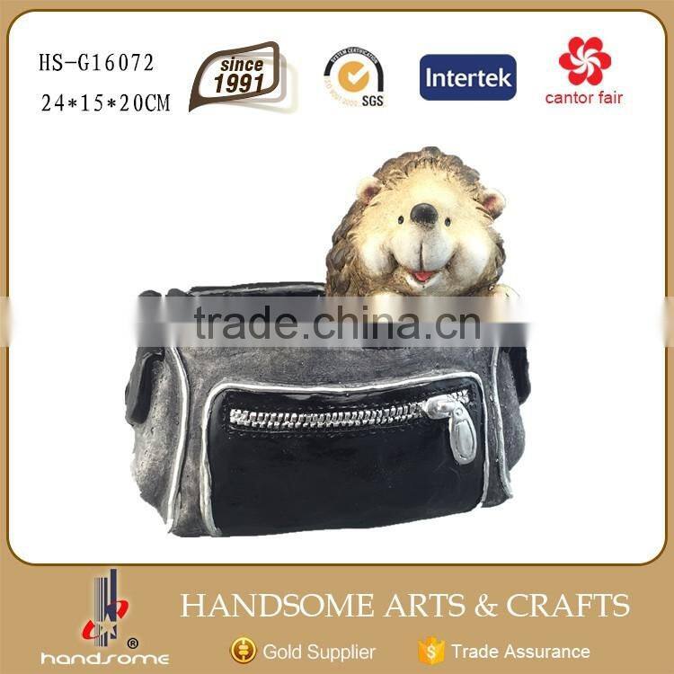 24 CM Antique Garden Ornament Animal Shape Flower Pot