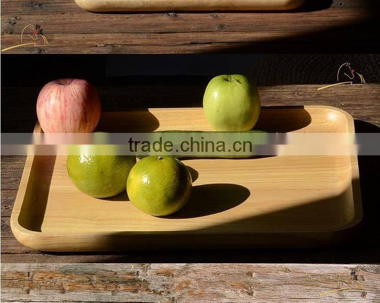 antique wooden serving trays for food fruit or tea set