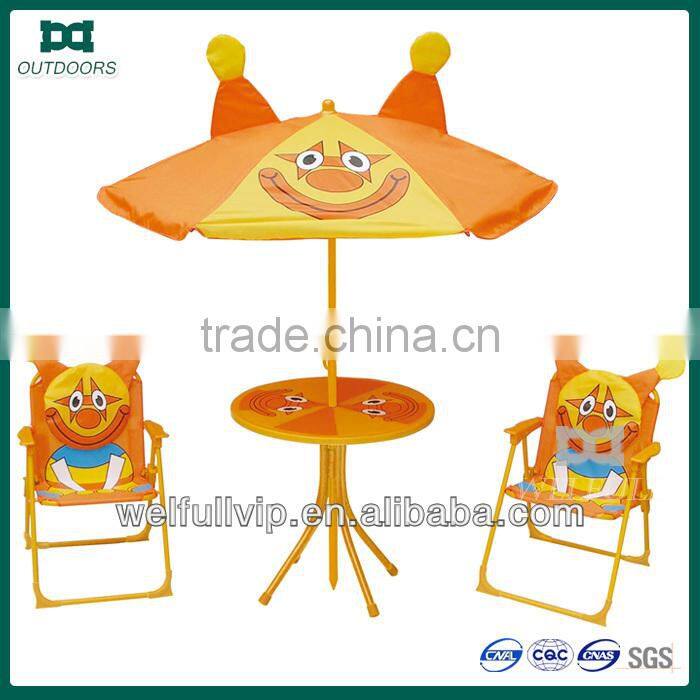 garden kids fold up table and chair