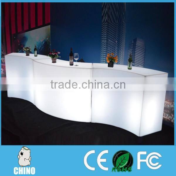 High Top LED Bar Counter Nightclub Bar Counter