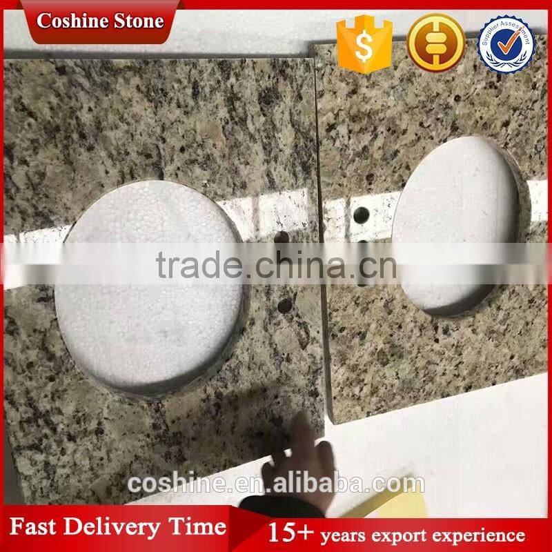 Santa cecilia granite vanity top
