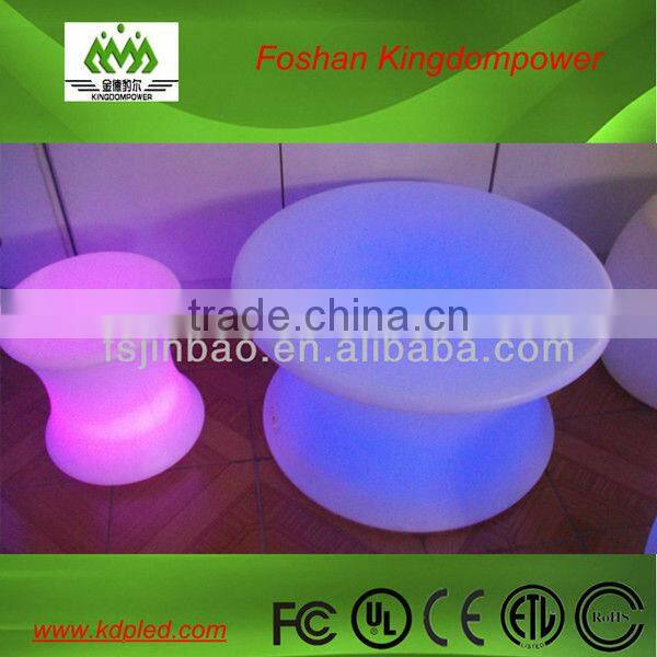 flashing rechargeable waterproof led chairs stool