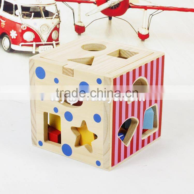 Kids Baby Educational Toys Wooden Toddler Toys for Boys Girls Learning Toy for Coordinating Eye And Hand W12D067