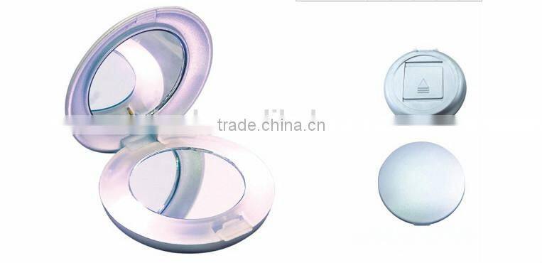 New LED make up mirror ABS cosmetic mirror pocket easy taking mirror