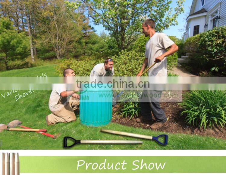 D short shovel handle/wooden hoe handle/wooden handle snow brush