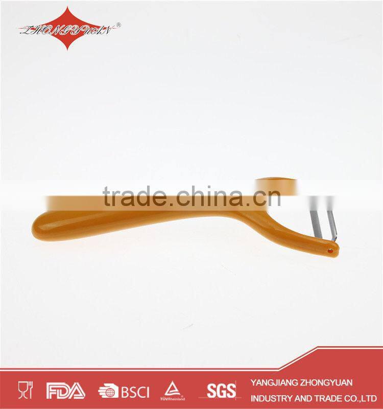 stainless steel manual potato peeler with pp handle