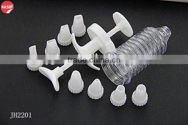 JH1208A Cake Decorated Cookie press with nozzle decorating set