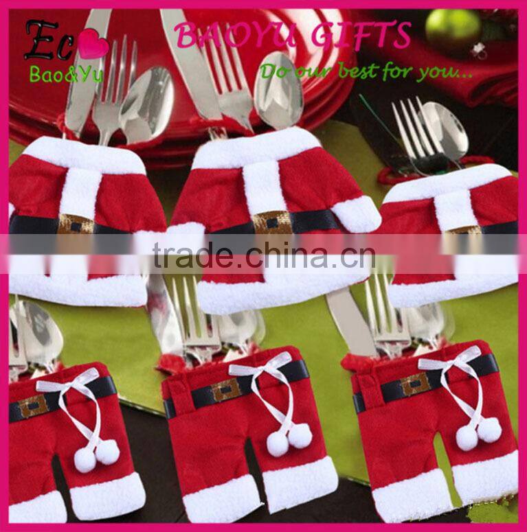 Hot sale cheap christmas santa chair cover wholesale