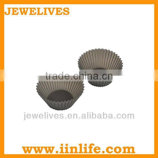 Lovely design round shape silicone cheese cake mould
