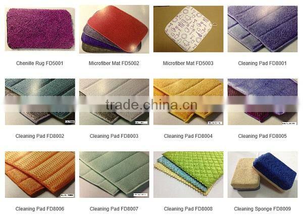 square double sided micro fiber pad