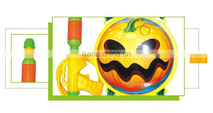 Cartoon backpack water gun plastic pumpkin for adults