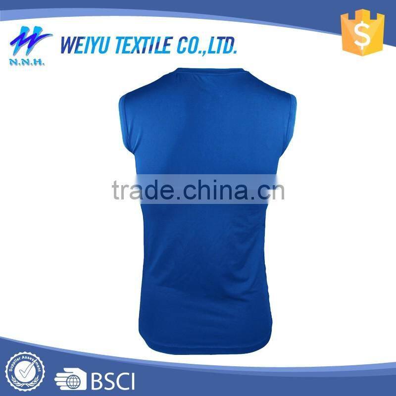 Excellent quality custom plain mens gym vest