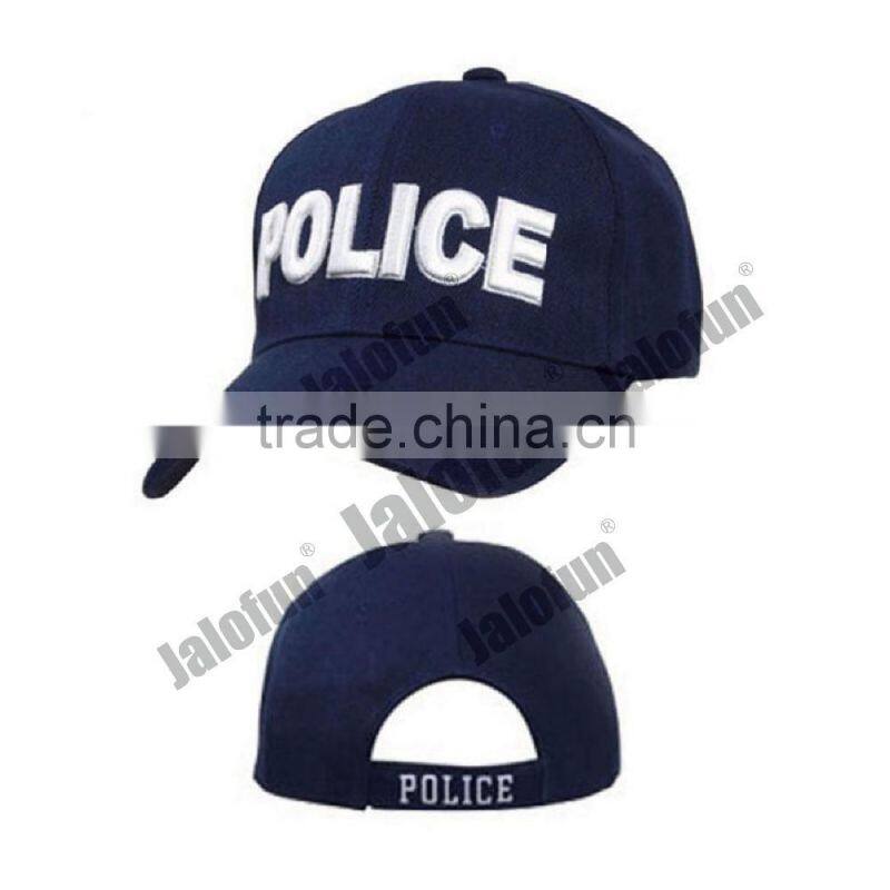High Quality Dark Blue Cotton Unique Embroidered Baseball Caps