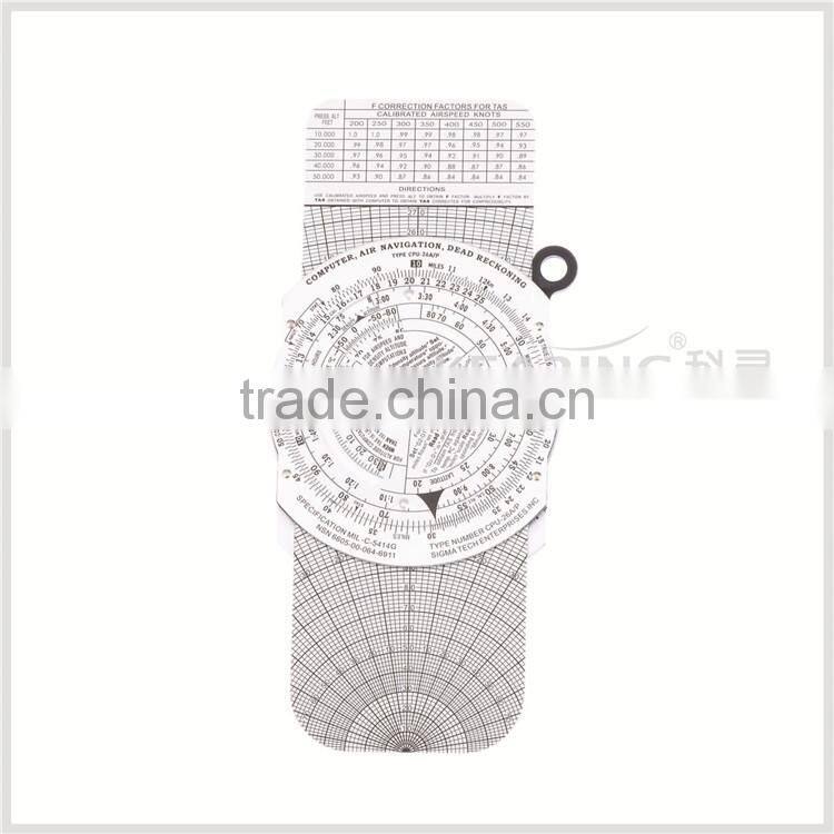 Chinese Manufacturer metal Micro US air force E6B, Ultimate portable computer air navigation for Military # CPU-26A/P