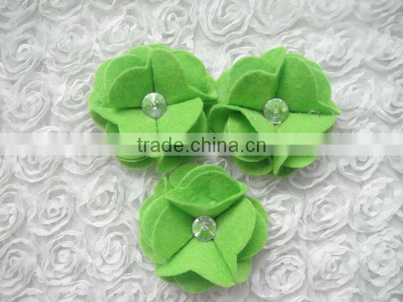 Beautiful fashion accessories for clothes artificial flowers for headbands