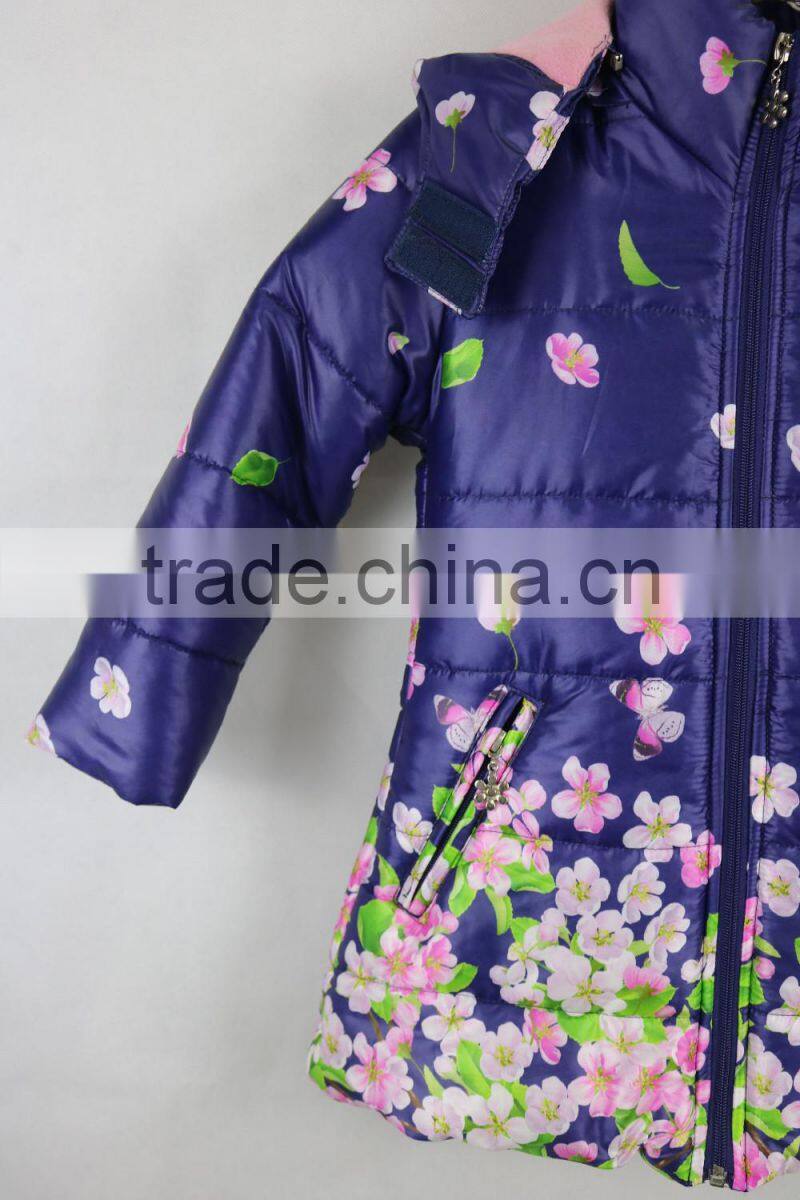 Fashionable Design Chirldren Girl Winter Coats