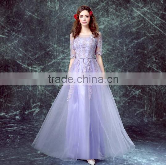 formal purple lace ladies evening dress best western dresses