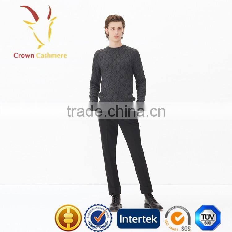 Hot Sale Cable New Design Plain Sweaters Pullover for Men
