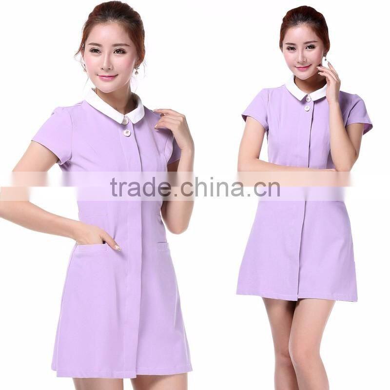 Juqian 2016 stylish quality cheap nurse hospital uniform colours China wholesale