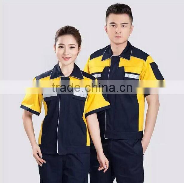 Custom New Plain Factory Cheap Coverall Work uniforms for Mechanical Workshop